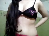 Pakistani girl Anum stripping for BF