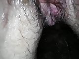 Renees wet pussy and tight asshole fucked and cream pie 