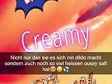 Creamy German Sna9 pussy